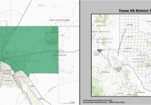 Texas House Of Representatives Map Texas S 16th Congressional District Wikipedia