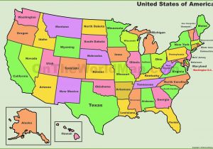 Texas In Map Of Usa Outline Map Of Arizona Secretmuseum