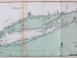 Texas islands Map Long island sound Block island sound Long island Antique Maps