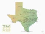 Texas Lake Finder Map Amazon Com Best Maps Ever Texas State Parks Map 18×24 Poster Green