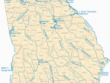 Texas Lake Finder Map Map Of Georgia Lakes Streams and Rivers