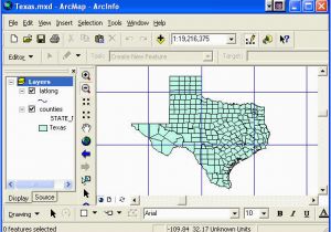 Texas Latitude and Longitude Map Geo327g 386g Lab 2 Map Projections and Coordinate Systems