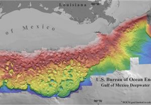 Texas Light Pollution Map New Seafloor Map Reveals How Strange the Gulf Of Mexico is