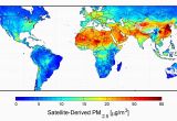 Texas Light Pollution Map where the Particulates are and aren T Watts Up with that