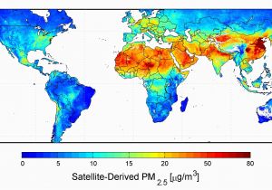 Texas Light Pollution Map where the Particulates are and aren T Watts Up with that