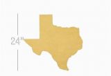 Texas Map Shape Texas State Unfinished Wooden Shape Paintable Wooden Craft Texas