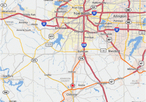 Texas Map with Cities and Rivers Map Of Cleburne Texas Business Ideas 2013