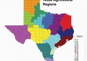 Texas Map with Regions Texas Agriculture Regions This is A Great tool to Explore the