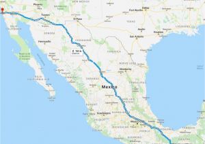 Texas Mexico Border Map where is the Migrant Caravan and when Will It Reach the U S Border