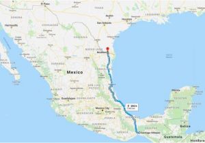 Texas Mexico Border Map where is the Migrant Caravan and when Will It Reach the U S Border