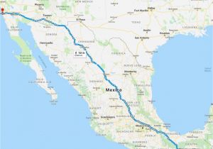 Texas Mexico Border towns Map where is the Migrant Caravan and when Will It Reach the U S Border