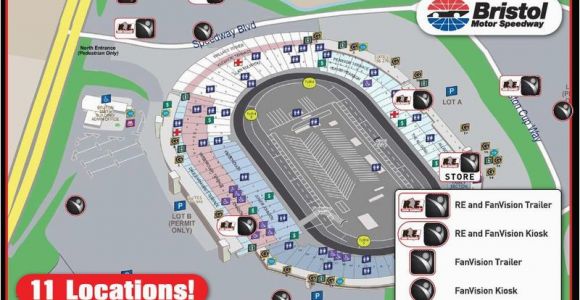 Texas Motor Speedway Seating Map Bristol Motor Speedway Adds Full Service Scanner Station to Enhance