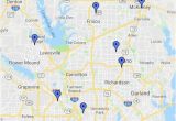 Texas Msa Map Dallas area Map Google My Maps
