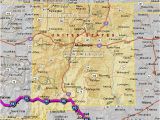 Texas New Mexico Road Map Map Of Texas New Mexico and Colorado Secretmuseum