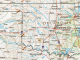 Texas Oklahoma Border Map Oklahoma Maps Perry Castaa Eda Map Collection Ut Library Online