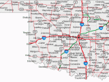 Texas Oklahoma Map Showing Cities Road Map Of Oklahoma and Texas Business Ideas 2013