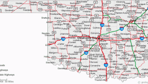 Texas Oklahoma Map Showing Cities Road Map Of Oklahoma and Texas Business Ideas 2013