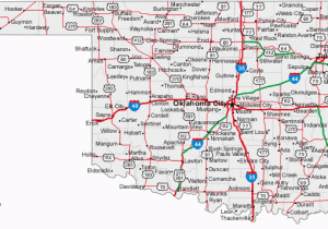 Texas Oklahoma Map Showing Cities Road Map Of Oklahoma and Texas Business Ideas 2013
