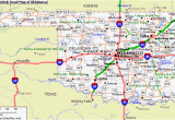 Texas Oklahoma Road Map Road Map Of Oklahoma and Texas Business Ideas 2013