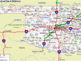 Texas Oklahoma Road Map Road Map Of Oklahoma and Texas Business Ideas 2013