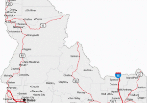 Texas Panhandle Road Map Map Of Idaho Cities Idaho Road Map