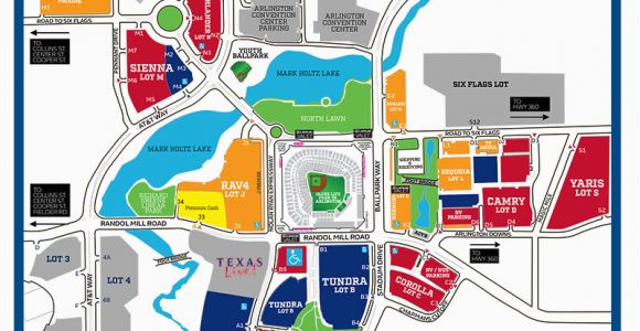 Texas Rangers Ballpark Parking Map Texas Rangers Parking Lot Map Business Ideas 2013