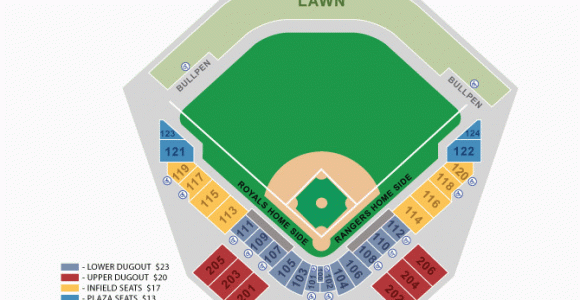 Texas Rangers Stadium Map Surprise Stadium Seating Chart