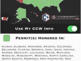 Texas Reciprocity Map Concealed Carry Gun tools On the App Store