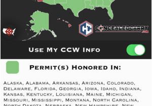 Texas Reciprocity Map Concealed Carry Gun tools On the App Store