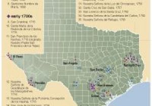 Texas Resource Map the Spanish Missions In Texas Texas Almanac This is A Great