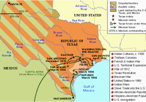Texas Revolution Map 1836 Zinkplay Zinkplay On Pinterest