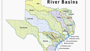 Texas Rivers and Lakes Map where is the Colorado River Located On A Map Texas Lakes Map Fresh