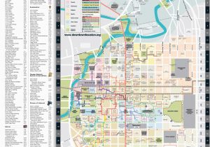 Texas Road Construction Map Map Downtown Houston