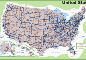 Texas Road Map with Cities Usa Road Map