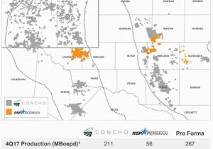 Texas Shale Map Jpt Concho Deal Creates Permian Basin Giant