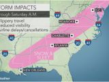Texas Snowfall Map Snowstorm Cold Rain and Severe Weather Threaten southeastern Us