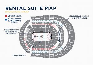 Texas Stadium Seat Map Seating Charts Bridgestone arena