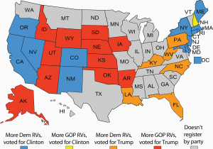 Texas State Legislature Map Larry J Sabato S Crystal Ball A Registering by Party where the