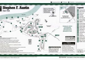 Texas State Park Maps Stephen F Austin State Park the Portal to Texas History