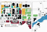 Texas State Parking Map Campus Map Midwestern State University