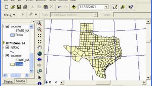 Texas State Plane Coordinate System Map Geo327g 386g Lab 2 Map Projections and Coordinate Systems