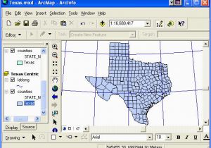 Texas State Plane Map Geo327g 386g Lab 2 Map Projections and Coordinate Systems