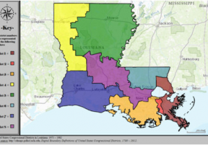Texas State Senate Districts Map Louisiana S Congressional Districts Wikipedia