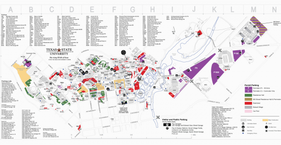 Texas State University Map Of Campus Map Texas State Business Ideas 2013