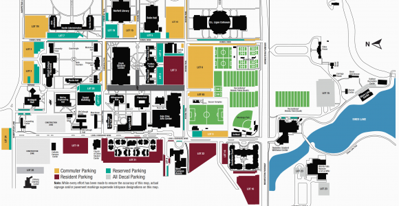 Texas State University Maps Campus Map Midwestern State University