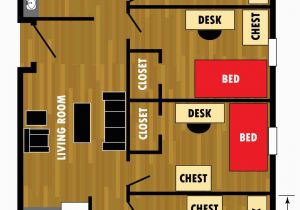 Texas Tech Dorms Map Murray Hall Halls Housing Ttu