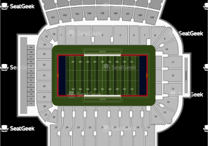 Texas Tech Football Seating Map Arizona Stadium Seating Chart Seatgeek