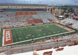 Texas Tech Football Seating Map Dkr Texas Memorial Stadium Section 107 Rateyourseats Com