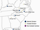 Texas Tech Location Map atlantic Coast Conference Wikipedia