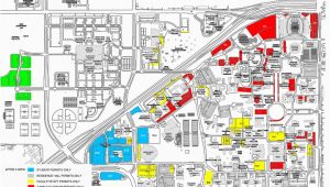 Texas Tech Map Of Campus Thursday Game Brings Parking Challenges News Dailytoreador Com